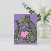 Carte Postale Jurassic Tea Party (Debout devant)