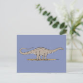 Carte Postale Jurassique Dinosaure Apatosaurus (Debout devant)