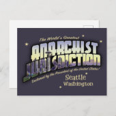 Carte Postale Juridiction anarchiste PNW (Devant / Derrière)