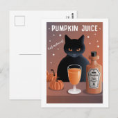 Carte Postale Jus de citrouille (Devant / Derrière)