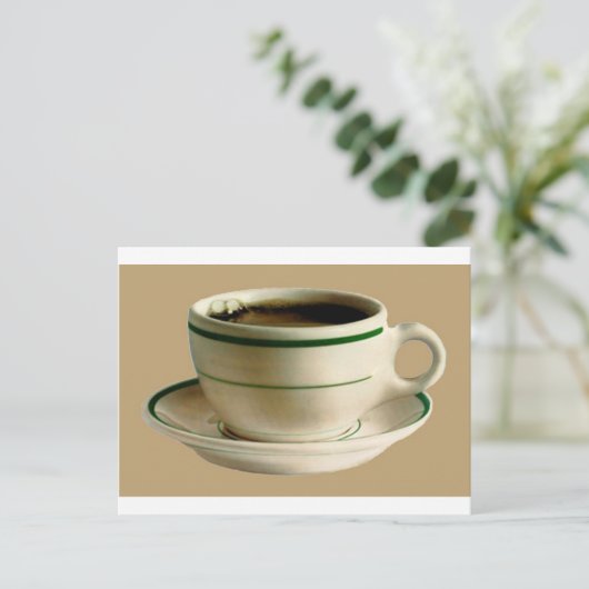 CARTE POSTALE JUS DE JAVA ! (Debout devant)