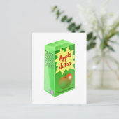 Carte Postale Jus de pomme (Debout devant)