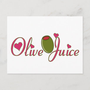 Carte Postale Jus d'olive