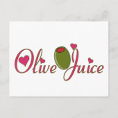 Carte Postale Jus d'olive (Devant)