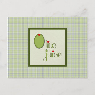 Carte Postale Jus d'olive
