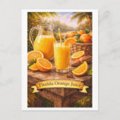 Carte Postale Jus d'orange de Floride (Série de nourriture améri (Devant)