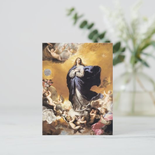 Carte Postale Jusepe de Ribera- Conception Immaculée (Debout devant)