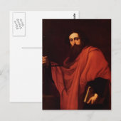Carte Postale Jusepe de Ribera - Saint Paul (Devant / Derrière)