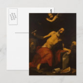 Carte Postale Jusepe de Ribera-St. Jérôme entend la Dernière tro (Devant / Derrière)