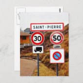 Carte Postale Jusqu'à la limite (Devant / Derrière)