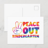 Jusqu'à la prochaine Maternelle Tie Dye Dernier jo