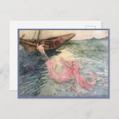 Carte Postale Jusqu'à la surface par Warwick Goble (Devant / Derrière)