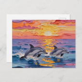 Carte Postale Just Saying Hi | Keeping i Touch Tropical Vacation (Devant / Derrière)