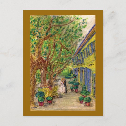 Carte Postale Just the Two of Us (Art Mariage) (Devant)