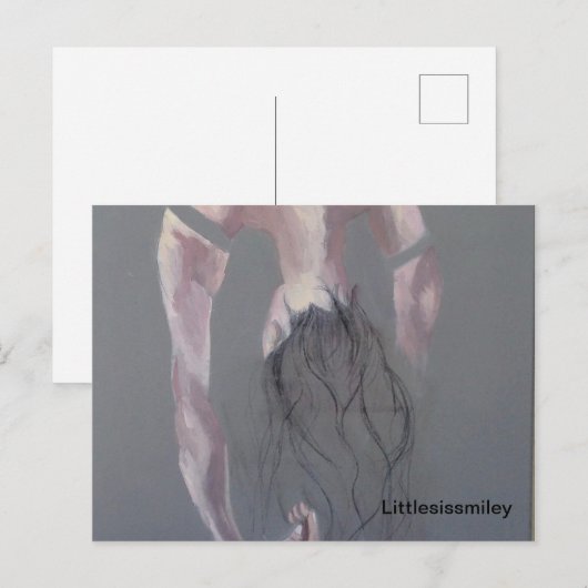 Carte Postale Juste à traîner (Devant / Derrière)