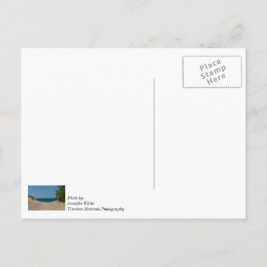 Carte Postale Juste après (Dos)