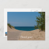 Carte Postale Juste au-delà (Devant / Derrière)