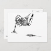 Carte Postale Juste court (Devant / Derrière)