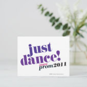 Carte Postale Juste danse - pourpre (Debout devant)