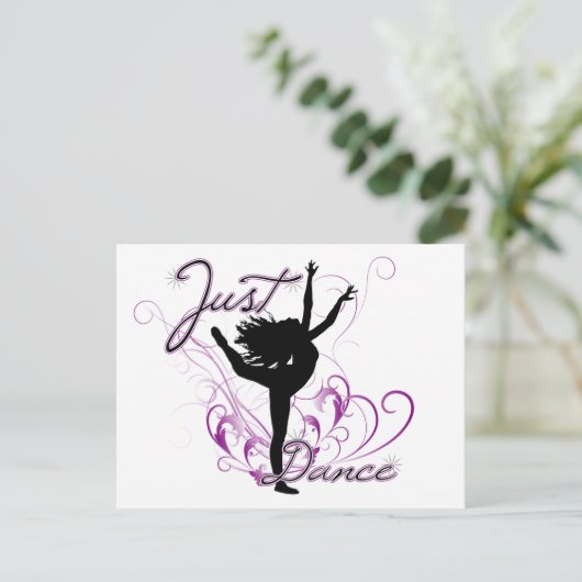 Carte Postale Juste danser (Debout devant)