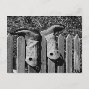 Carte Postale Juste des bottes