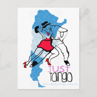 Carte Postale Juste du tango fait en Argentine