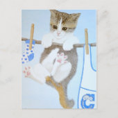 Carte Postale Juste en traînant ! (Devant)