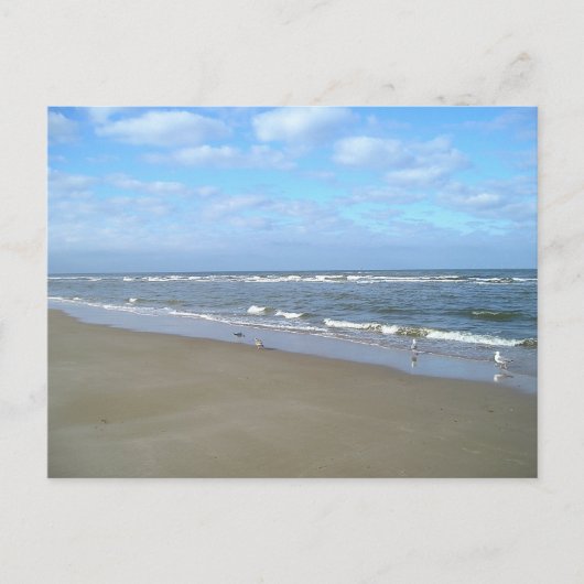 Carte Postale Juste la plage (Devant)