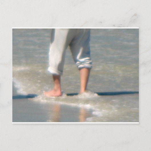 Carte Postale juste marcher (Devant)