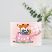 Carte Postale Juste marié (Debout devant)