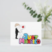 Carte Postale Juste marié Faire-part (Debout devant)