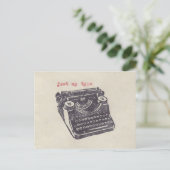 Carte Postale "juste mon type" (Debout devant)