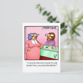 Carte Postale Juste Pour Rire Humour (Debout devant)