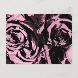 Carte Postale Juste quelques Roses