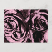 Carte Postale Juste quelques Roses (Devant)