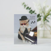 Carte Postale Juste Recherché pour vous laisser tomber une note (Debout devant)