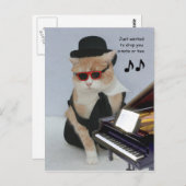 Carte Postale Juste Recherché pour vous laisser tomber une note (Devant / Derrière)