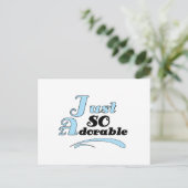 Carte Postale Juste si adorable (Debout devant)