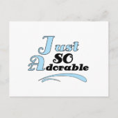Carte Postale Juste si adorable (Devant)