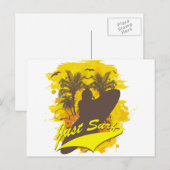 Carte Postale Juste Surf (Devant / Derrière)