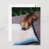 Carte Postale Juste un coin, ça va ! (Devant / Derrière)