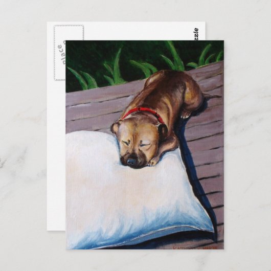 Carte Postale Juste un coin, ça va ! (Devant / Derrière)