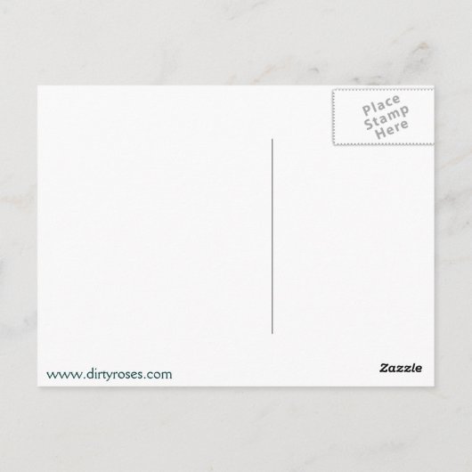 Carte Postale Juste un garçon (Dos)