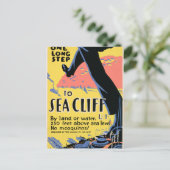 Carte Postale Juste un long pas vers Sea Cliff (Debout devant)