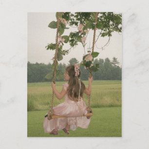 Carte Postale juste une balançoire