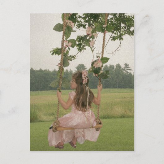 Carte Postale juste une balançoire (Devant)