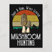 Juste Une Fille Qui Aime La Chasse Aux Champignons