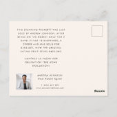 Carte Postale Juste Vendu Immobilier Immobilier Réalisateur Mark (Dos)