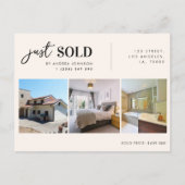 Carte Postale Juste Vendu Immobilier Immobilier Réalisateur Mark (Devant)