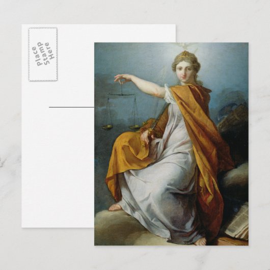 Carte Postale Justice (Devant / Derrière)